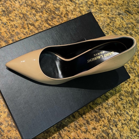 Saint Laurent Patent Leather Skinny Pumps - Picture 3 of 3
